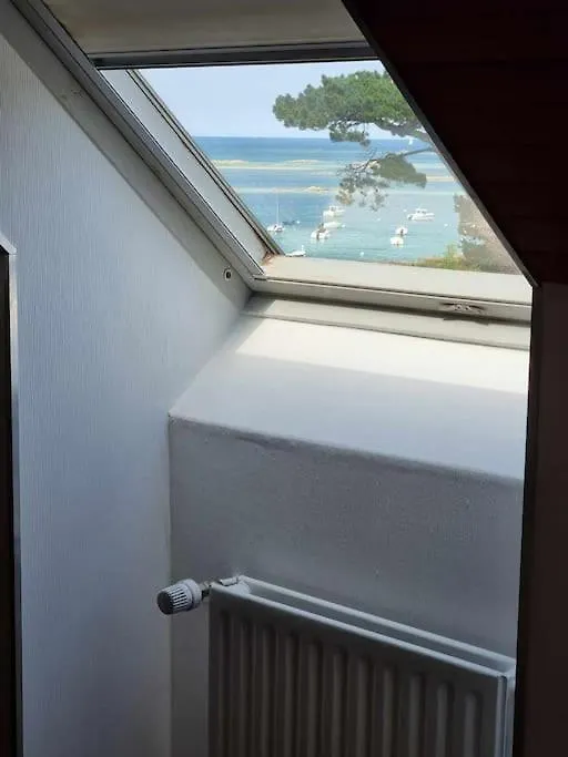 Maison Vue Mer A 100 M De L'Eau Trelevern France