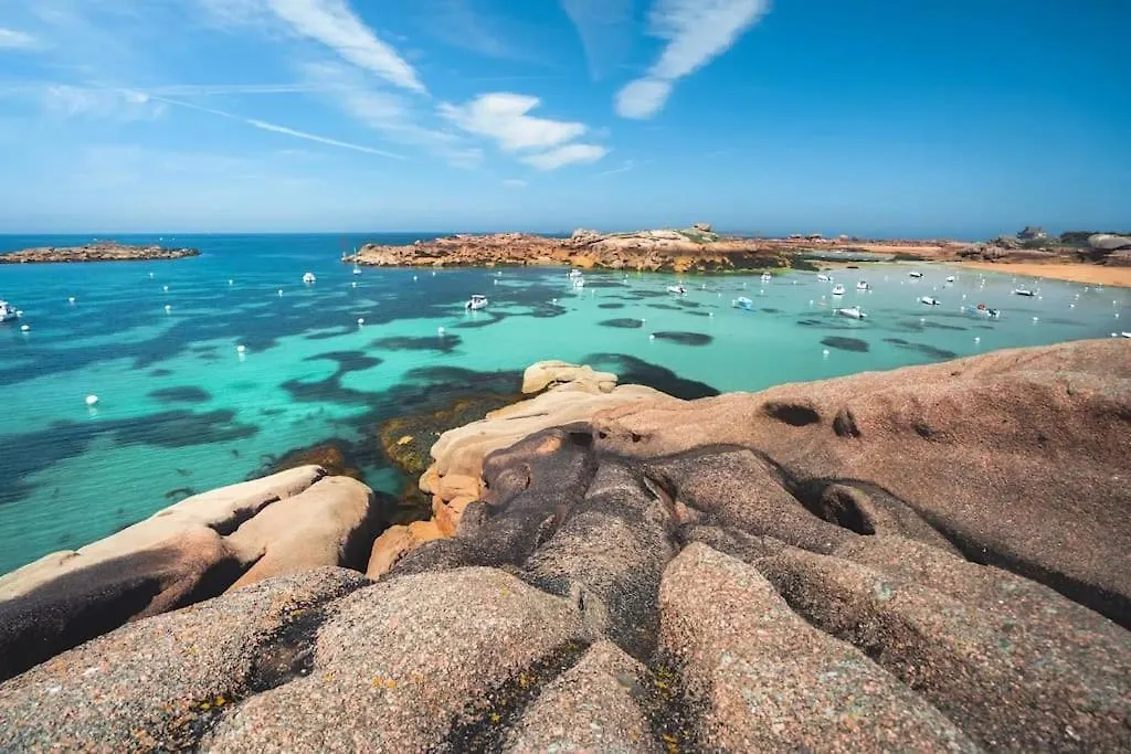 度假居 Maison Vue Mer A 100 M De L'Eau Trélévern